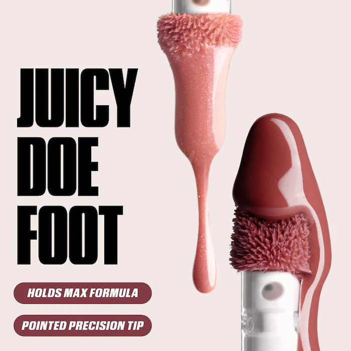 HUDA BEAUTY Faux Filler Shiny Non-Sticky Lip Gloss