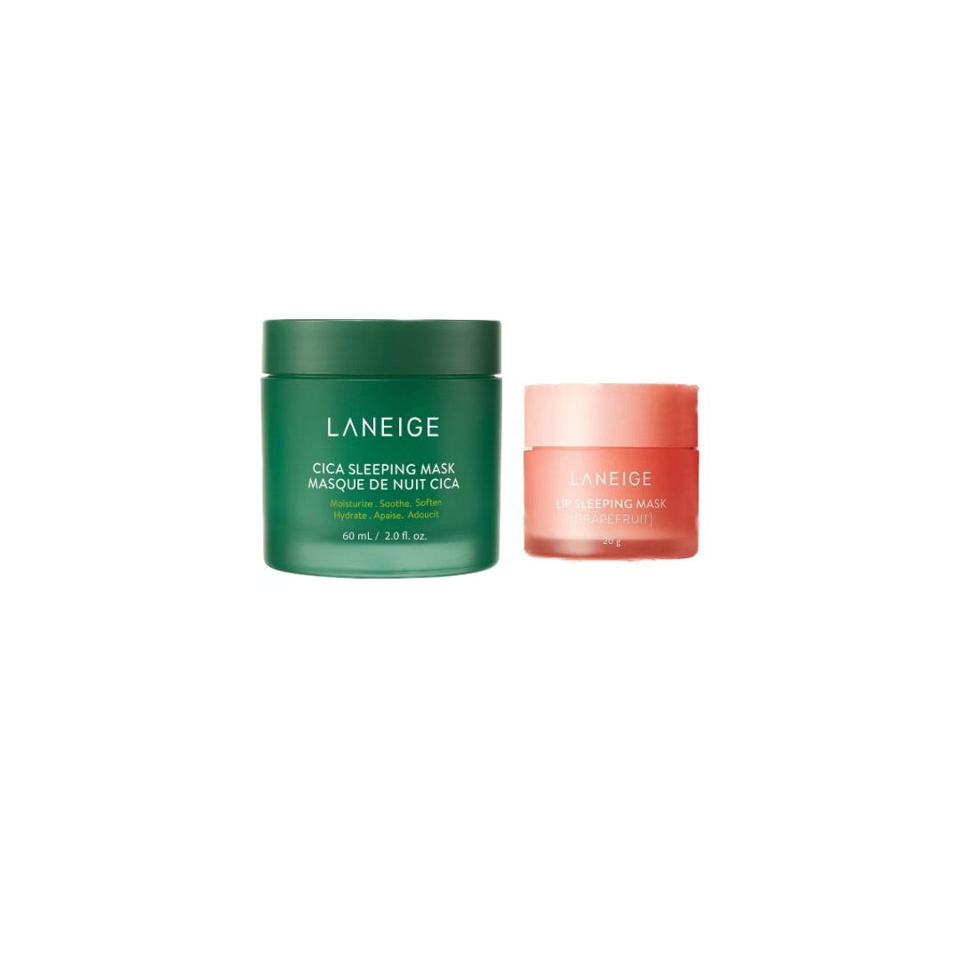 LANEIGE CICA Sleeping Mask + Lip Mask