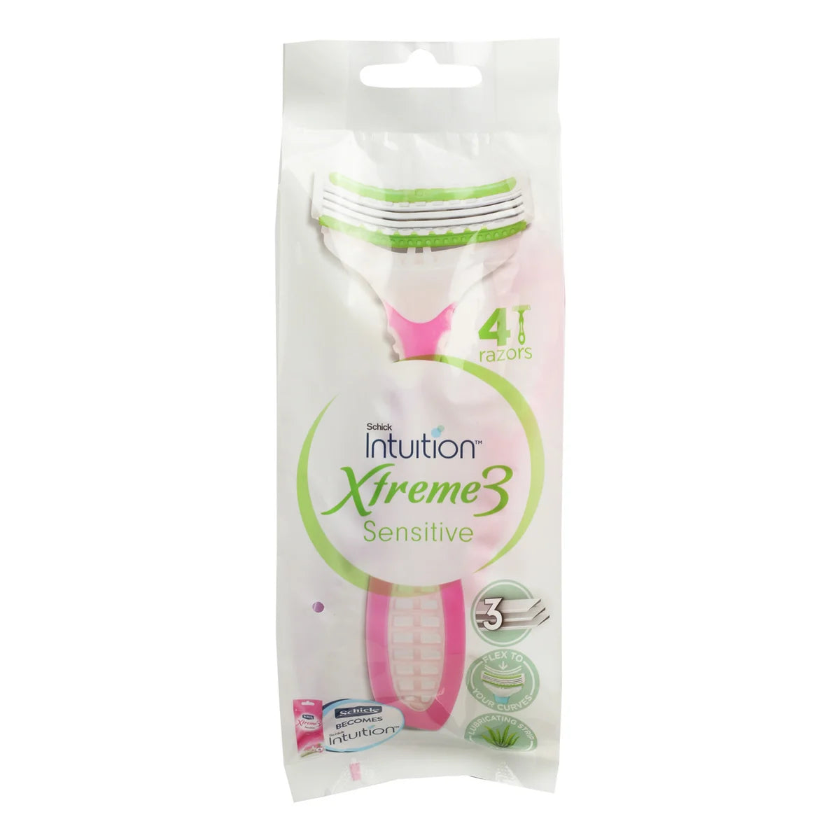 Intuition Xtreme 3 sensitive 4 razors