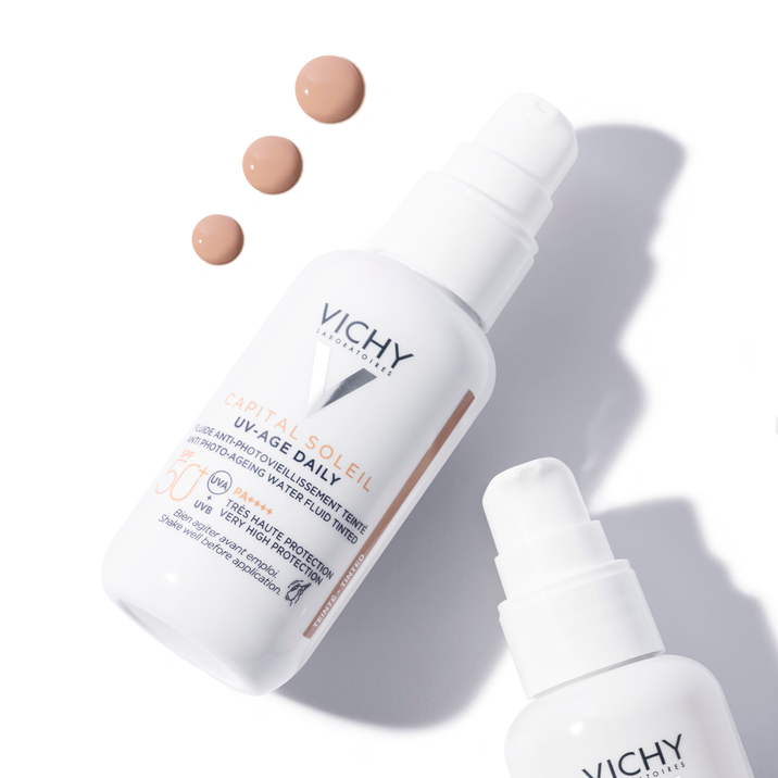 VICHY Capital Soleil UV Age Daily SPF50+ TINTED Facial Sunscreen