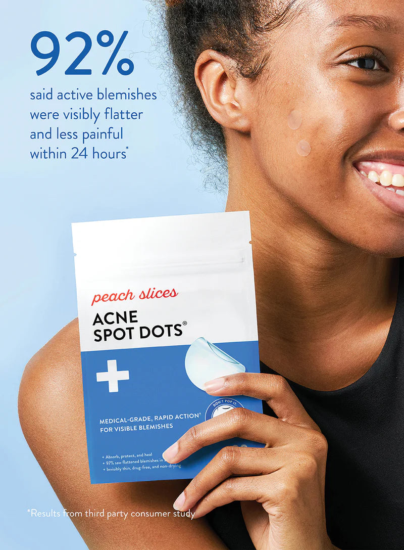 Peach Slices - Acne Spot Dots