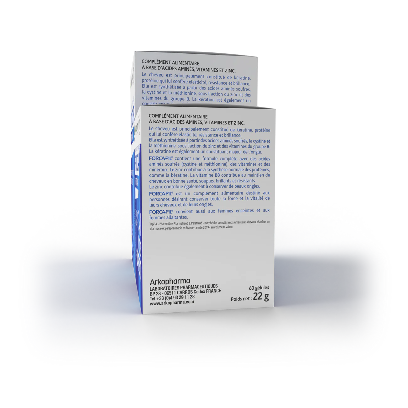 Arkopharma Forcapil cheveux et ongles