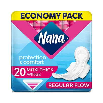 Nana Protection & comfort maxi thick 20's regular ECONOMY PACK