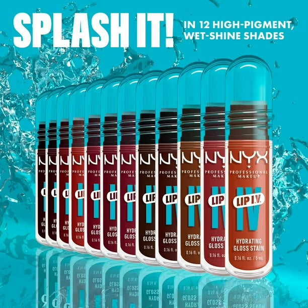 NYX LIP I.V. HYDRATING LIP GLOSS STAIN