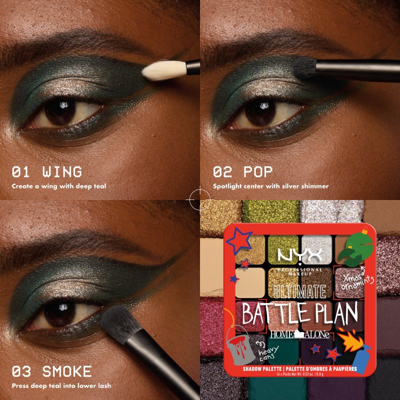 NYX Ultimate Shadow Palette, Battle Plan Home Alone