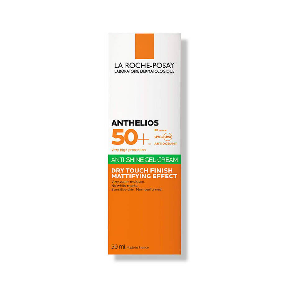 LRP Anthelios 50+ Anti-shine dry touch finish mattifying effect 50ml