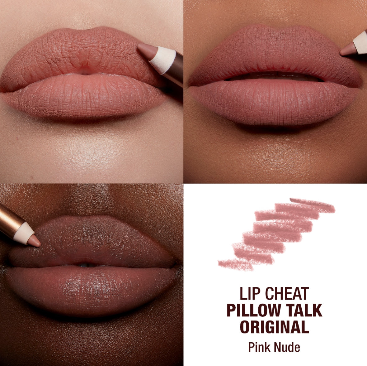 CHARLOTTE TILBURY Mini Iconic Lip Cheat Lip Liner Trio