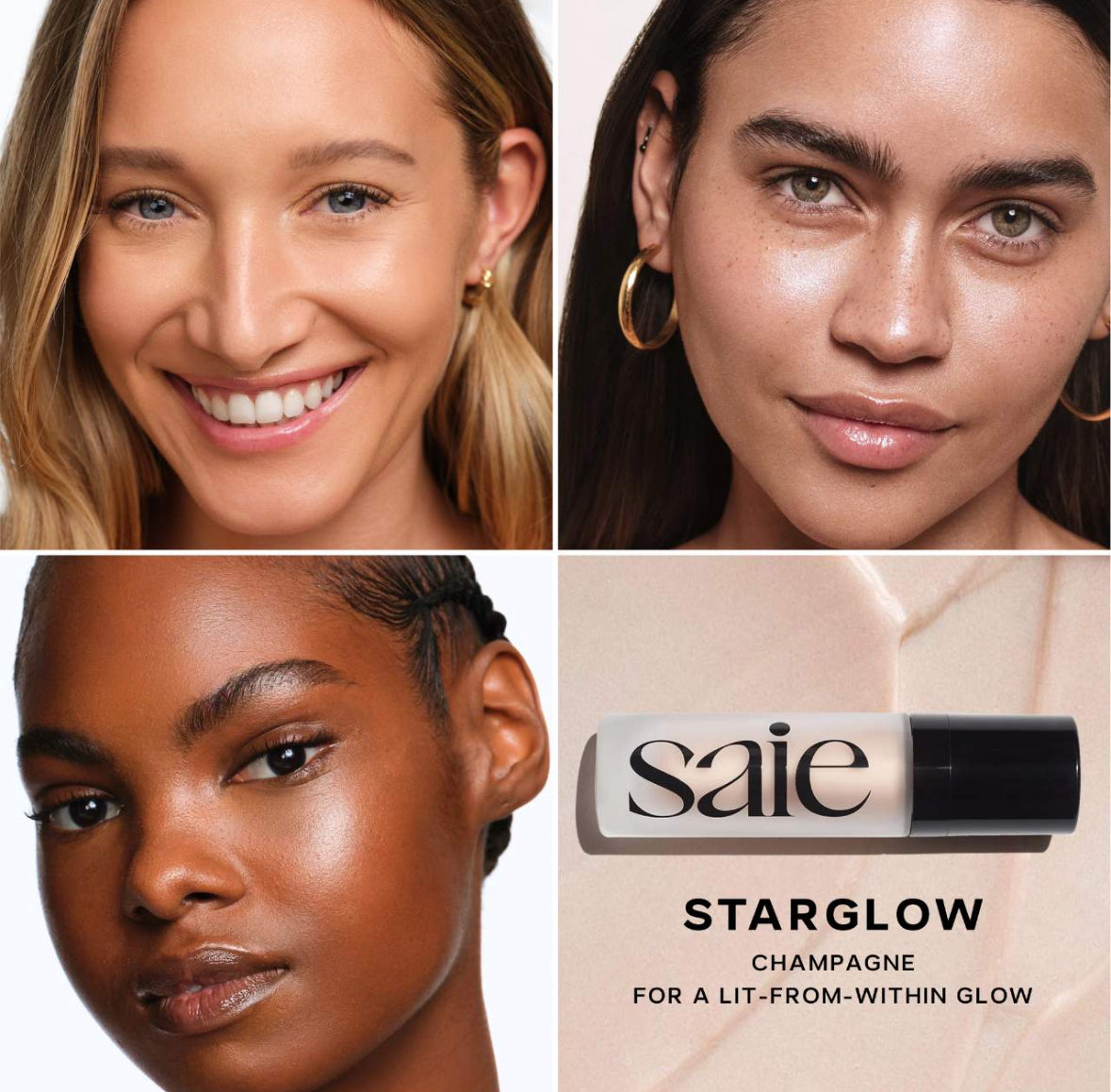 SAIE GLOWY SUPER GEL Lightweight Dewy Highlighter