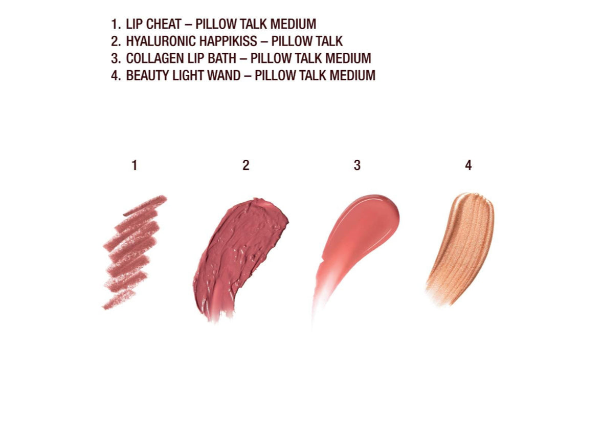 CHARLOTTE TILBURY Pillow Talk Iconic Lip and Cheek Secrets Set