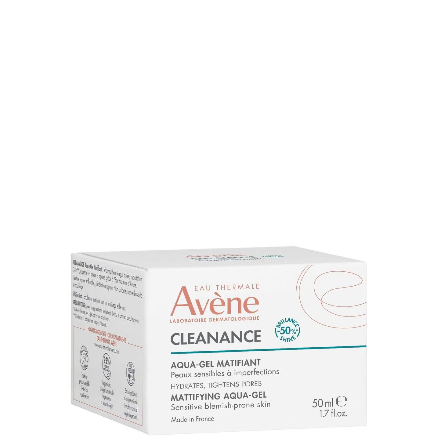 AVENE CLEANANCE Mattifying Aqua Gel for Combination to Oily Skin 50ml
