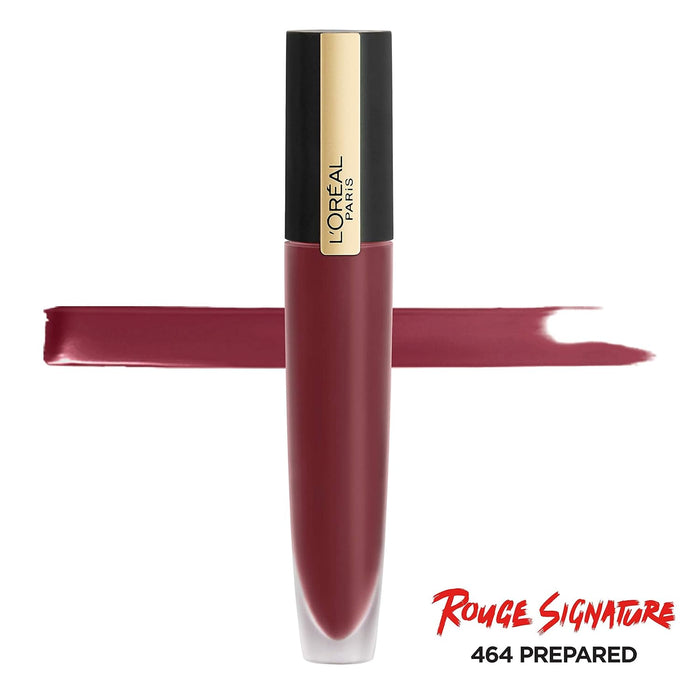 L'Oréal Paris Paris Matte Lipstick Rouge Signature, 464
