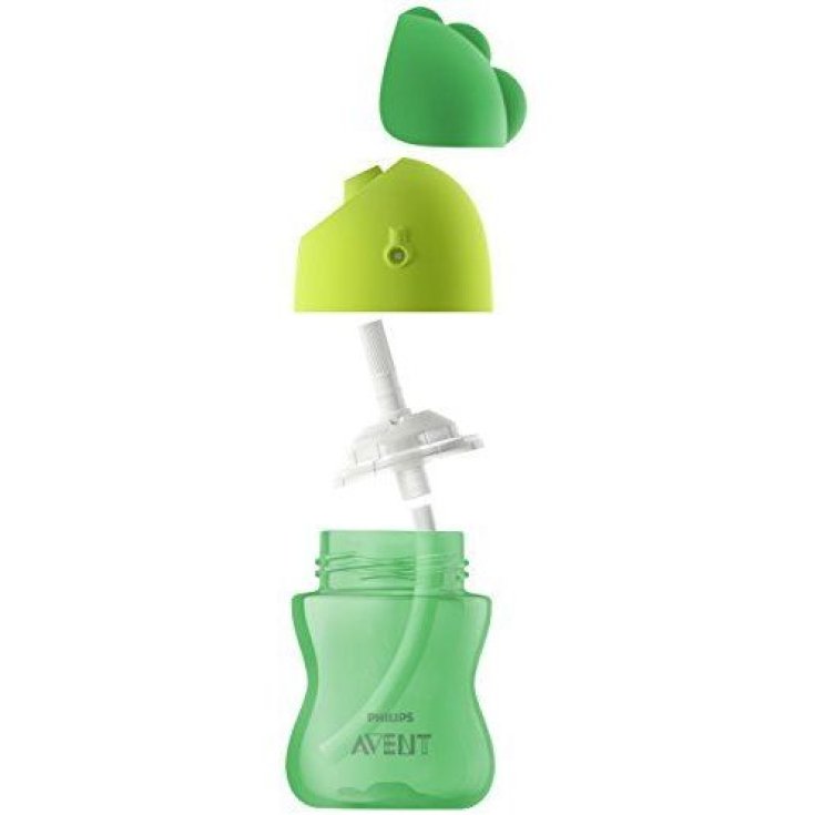 Avent bottle with straw healthy oral development 12m+ 300ml