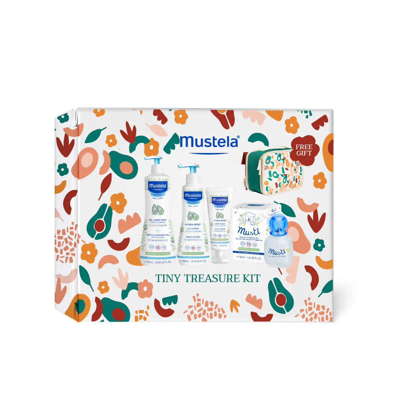 MUSTELA - Tiny Treasure Kit With Pouch Terracota