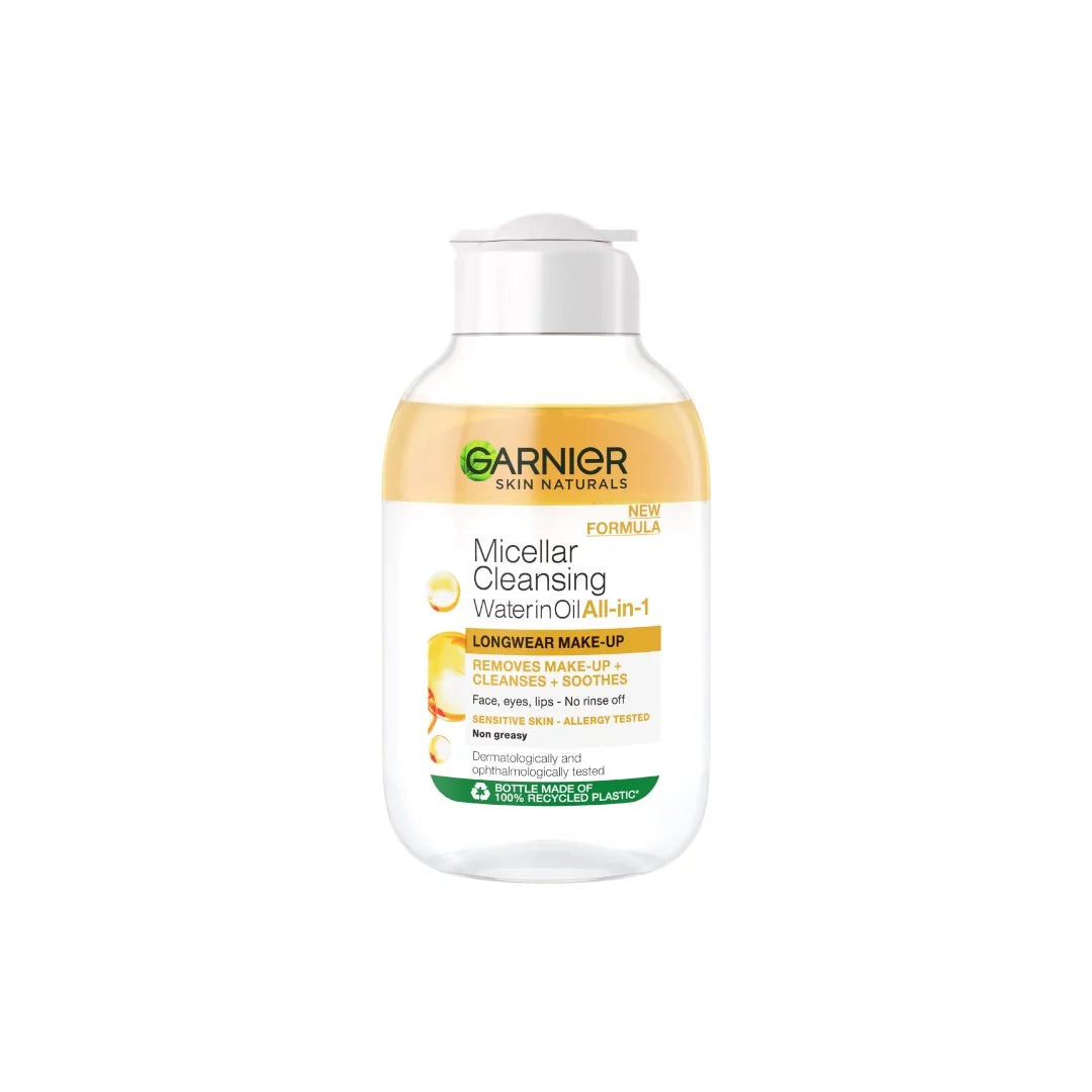 Garnier Micellar Water Oil-Infused Facial Cleanser and Waterproof Makeup Remover (2 sizes)