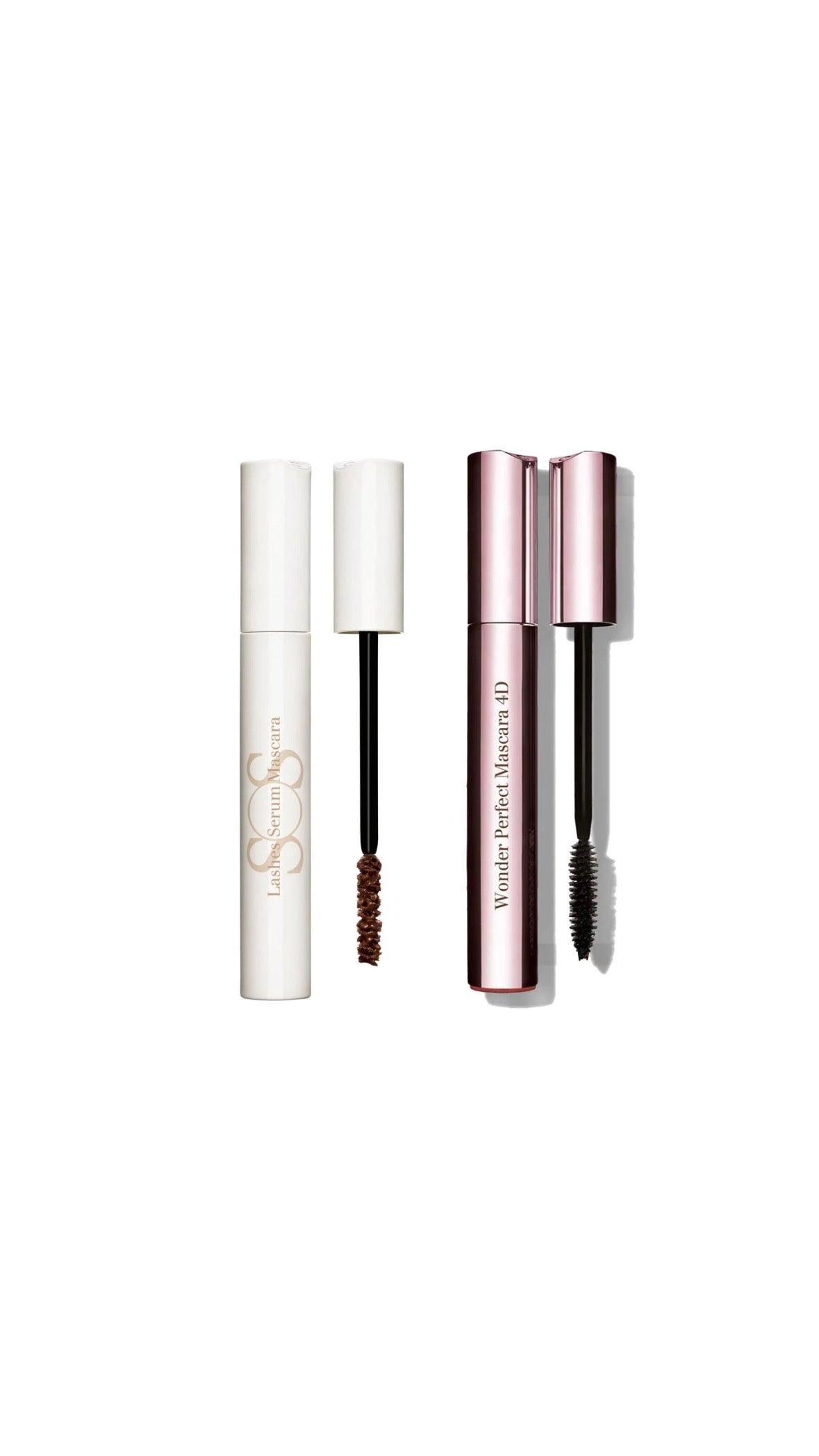 CLARINS SOS Lashes Serum + Wonder Mascara 4D Set