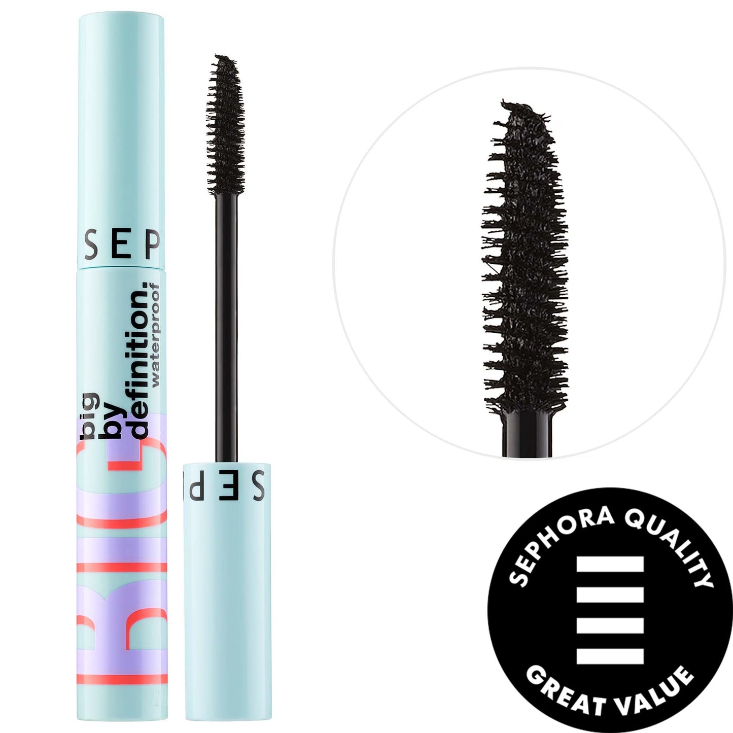 SEPHORA Big By Definition Waterproof Mascara - Ultra Black