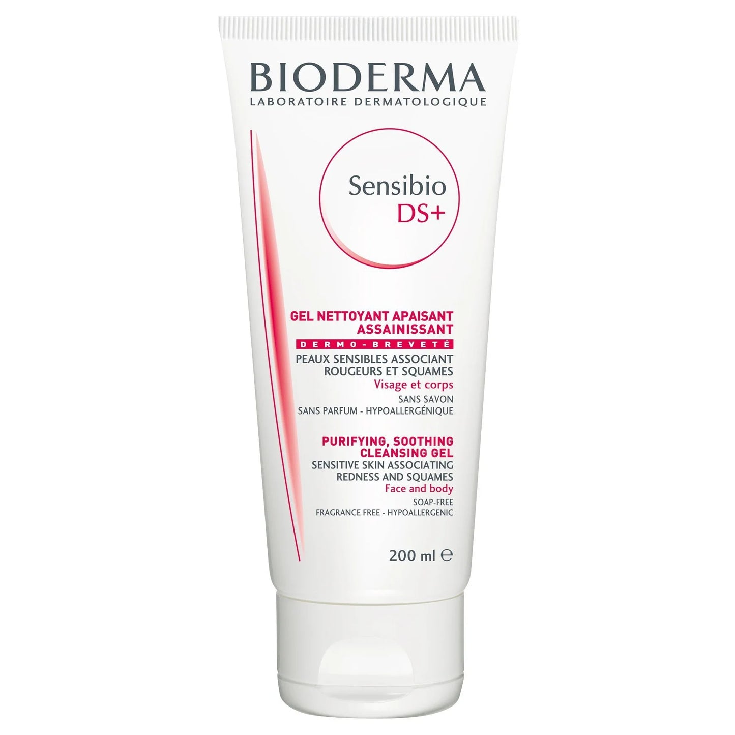 BIODERMA Sensibio DS+ gel nettoyant 200ml