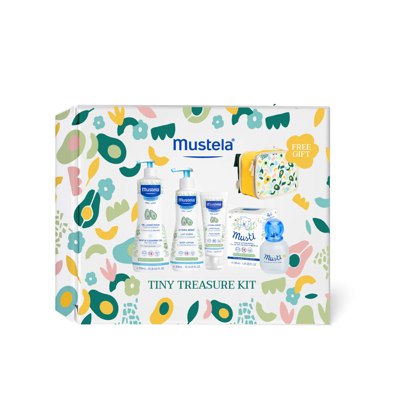 MUSTELA - Tiny Treasure Kit With Pouch Pastel