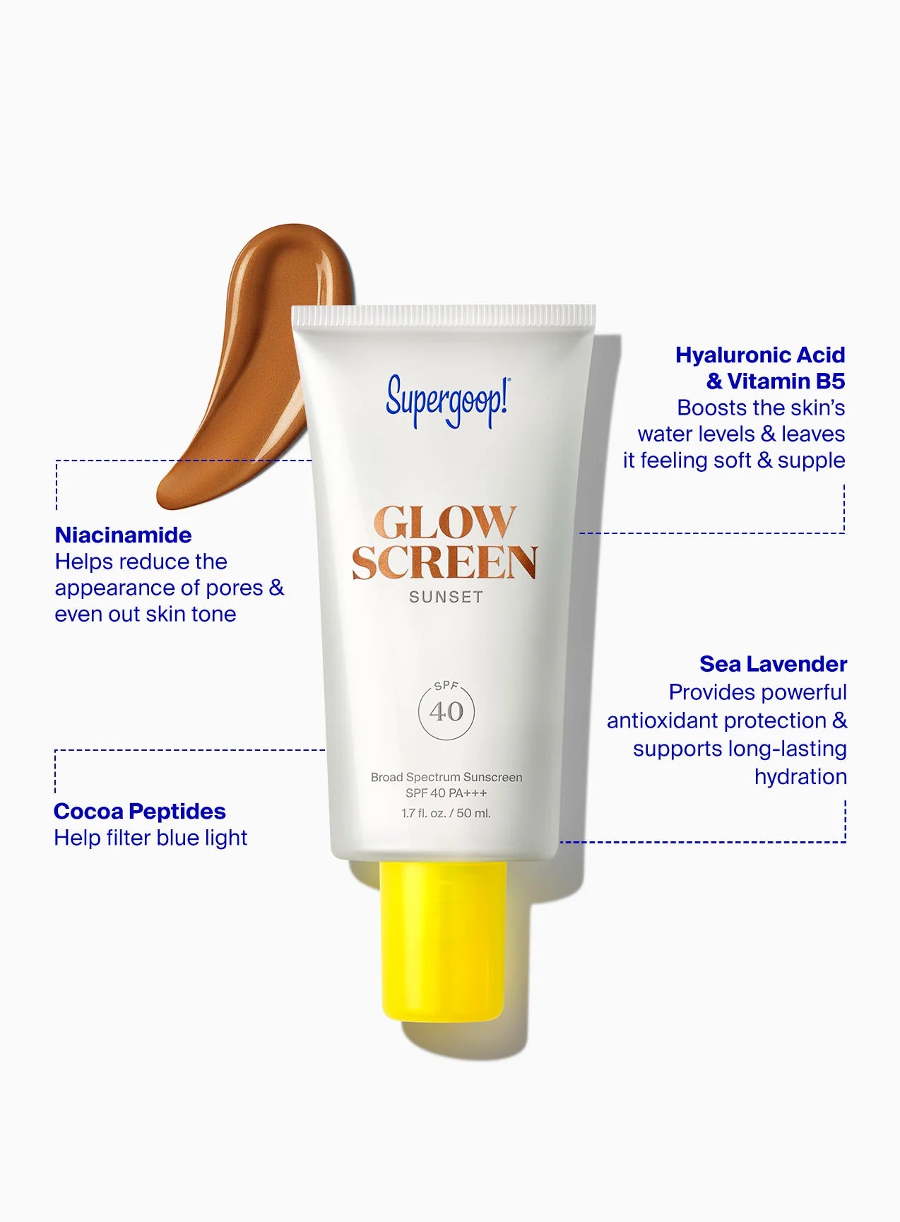 SUPERGOOP Glowscreen SPF 40 - SUNSET