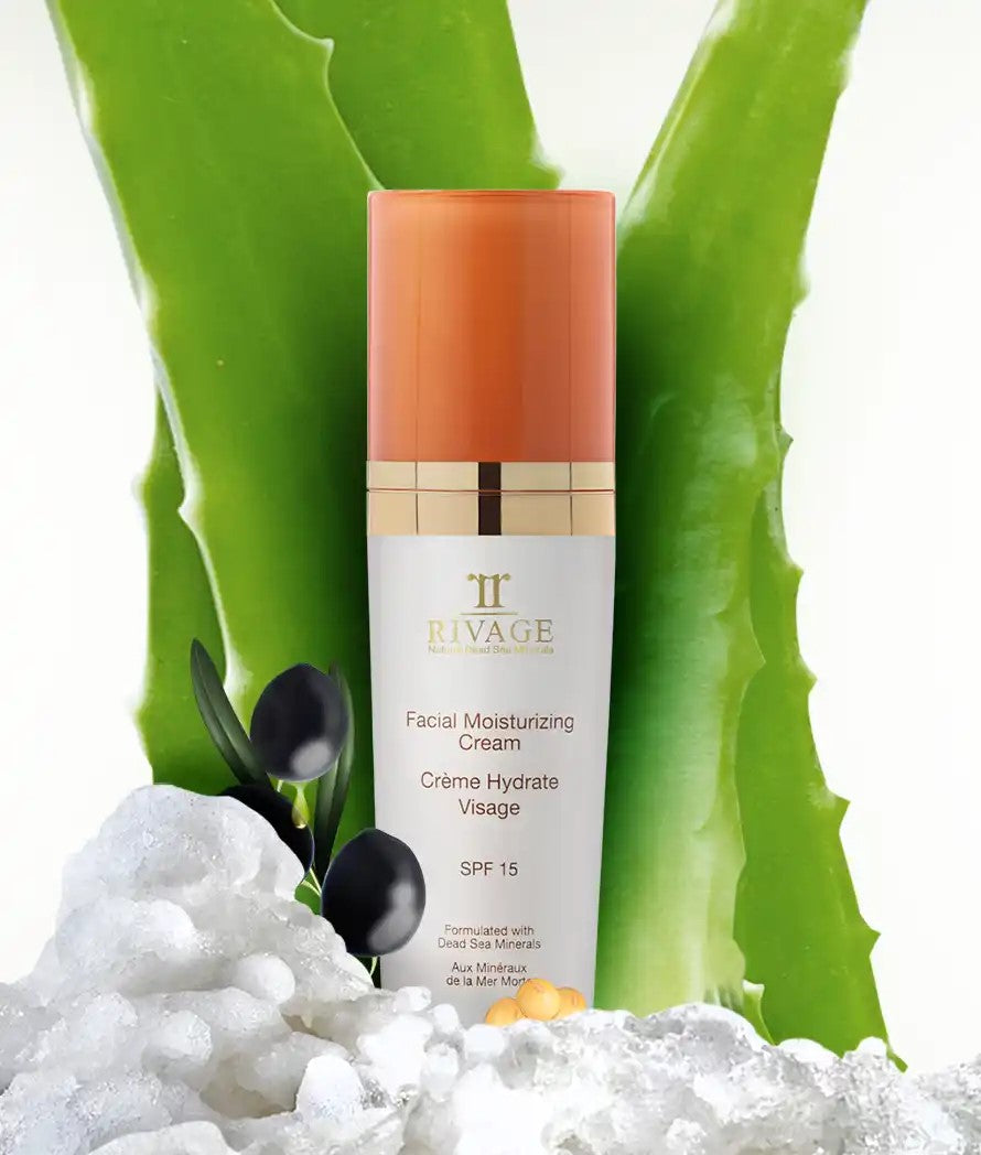 RIVAGE Facial Moisturizing Cream – SPF 15 – Bottle 60ml