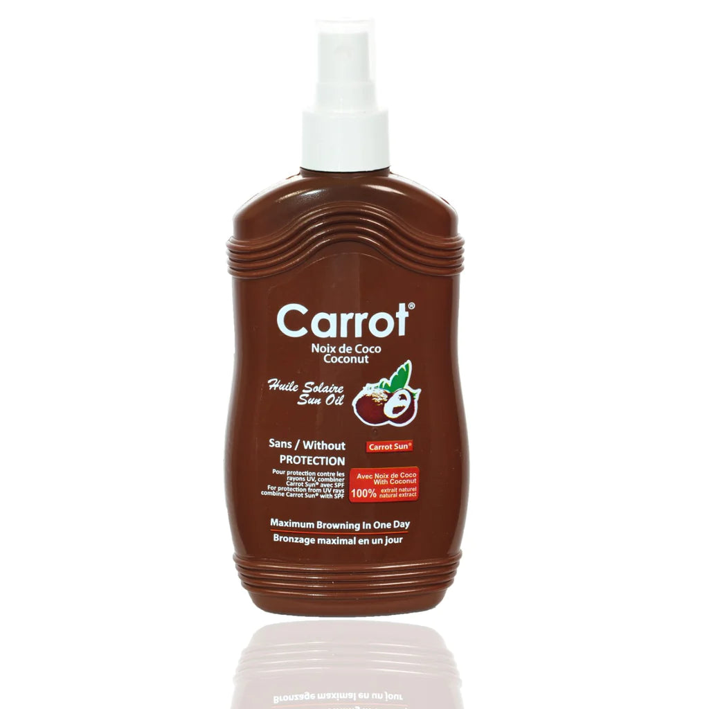 CARROT coconut Sun oil