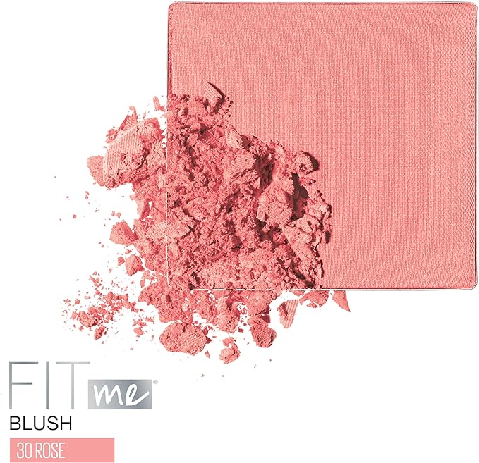 Maybelline New York Fit Me Blush, Rose, 0.16 Oz