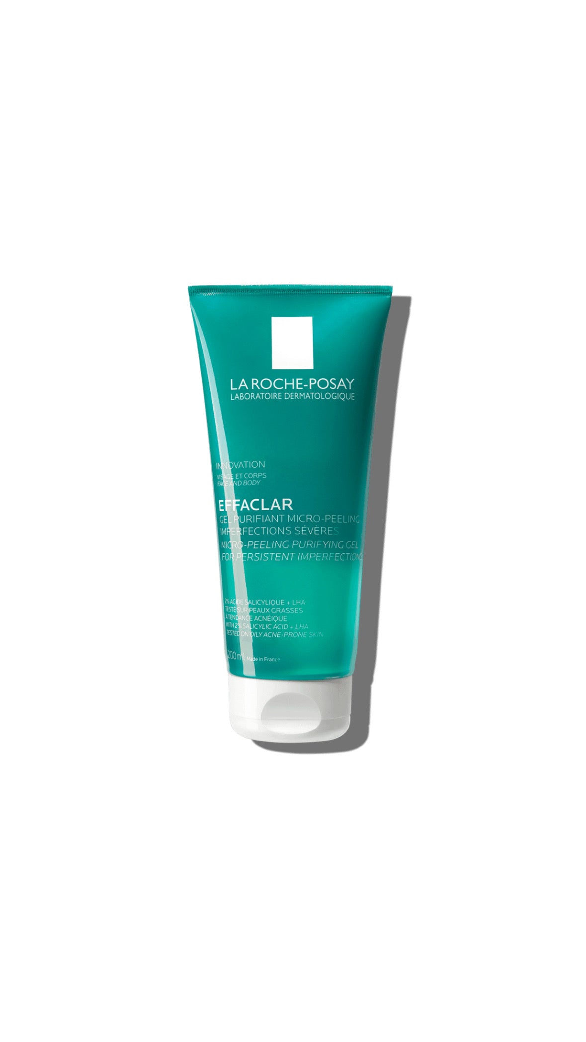LRP EFFACLAR Micro Peeling Purifying Gel for Acne Treatment 200ML