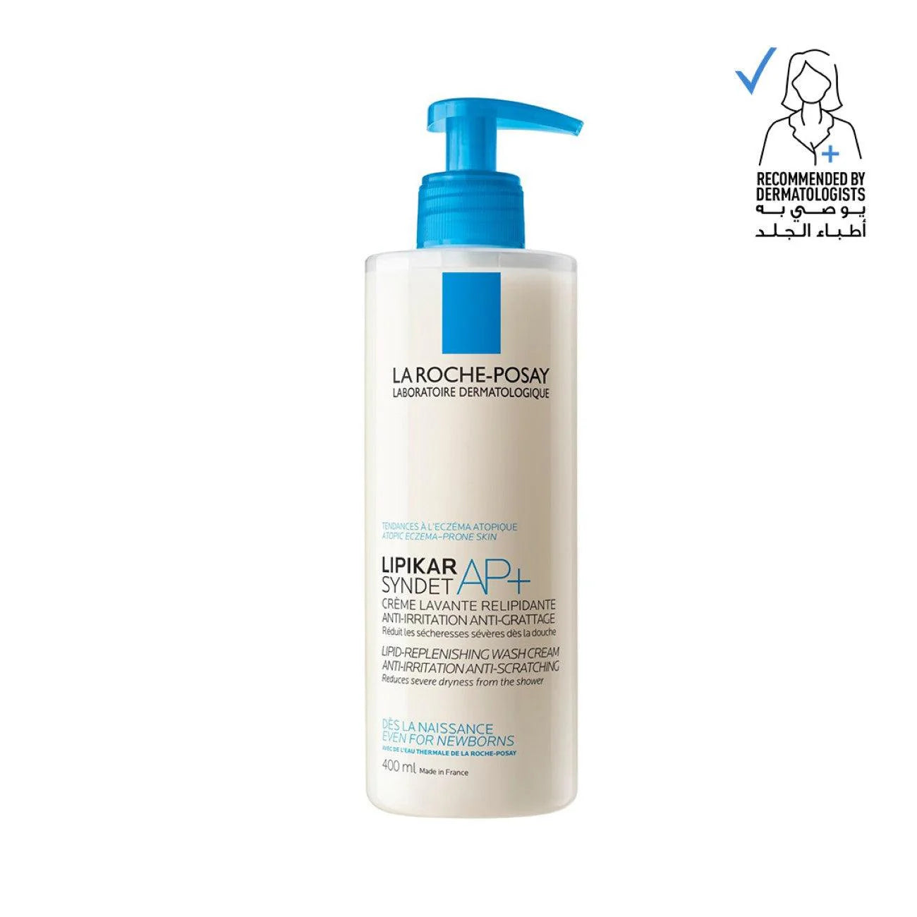 LRP Lipikar AP+ Syndet Anti irritation Cream Wash 400ml