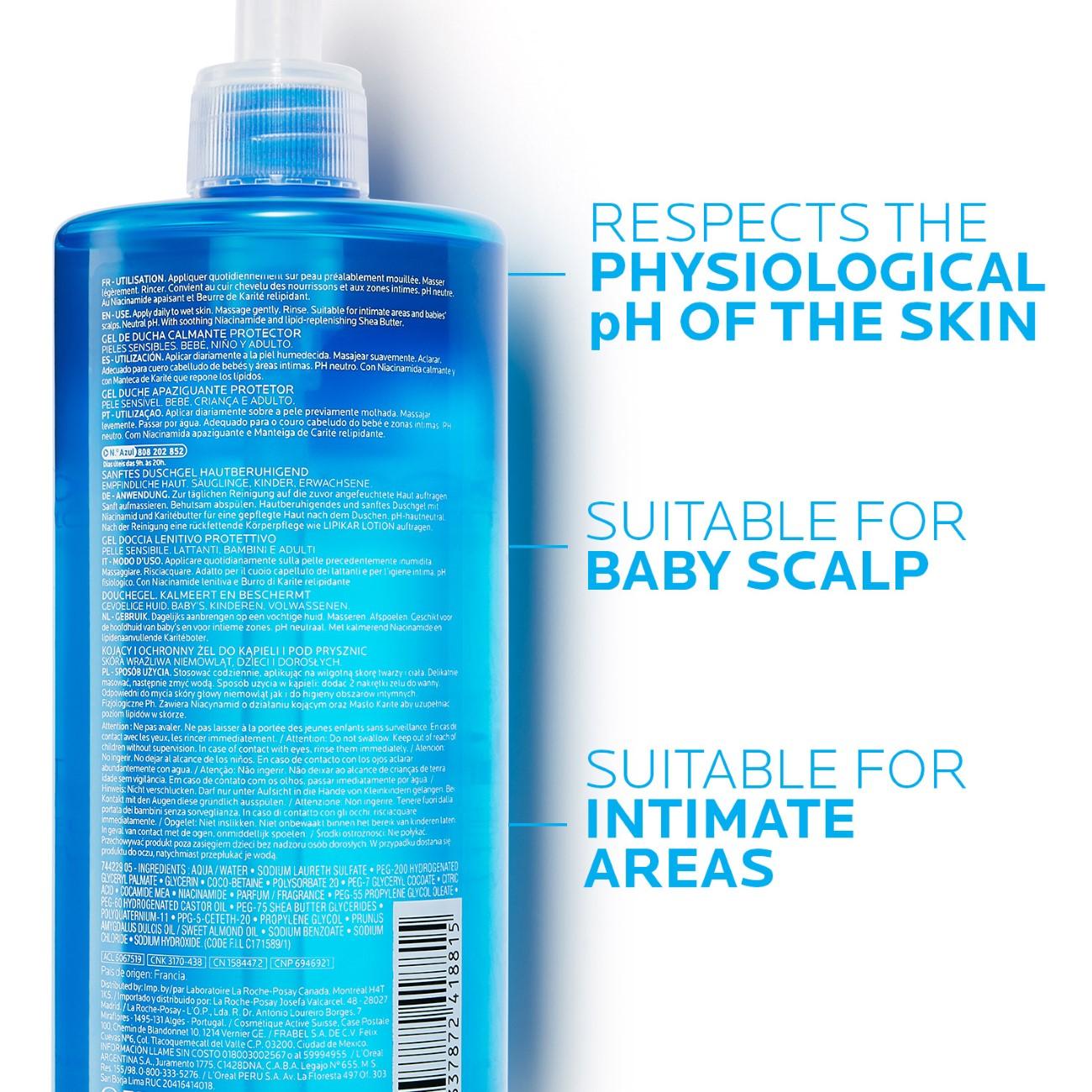 LRP LIPIKAR GEL LAVANT 750ML