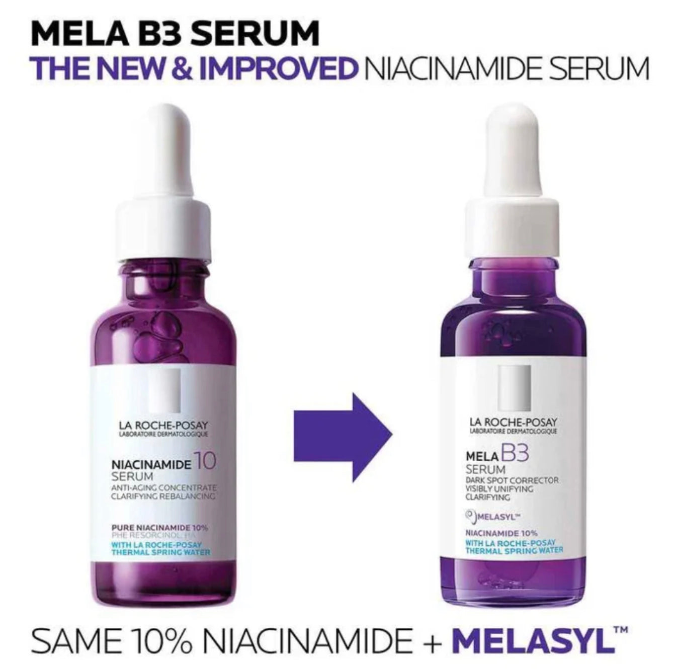 LRP Mela B3 Anti-Dark Spots Concentrate Serum With Niacinamide For All skin Types 30ml