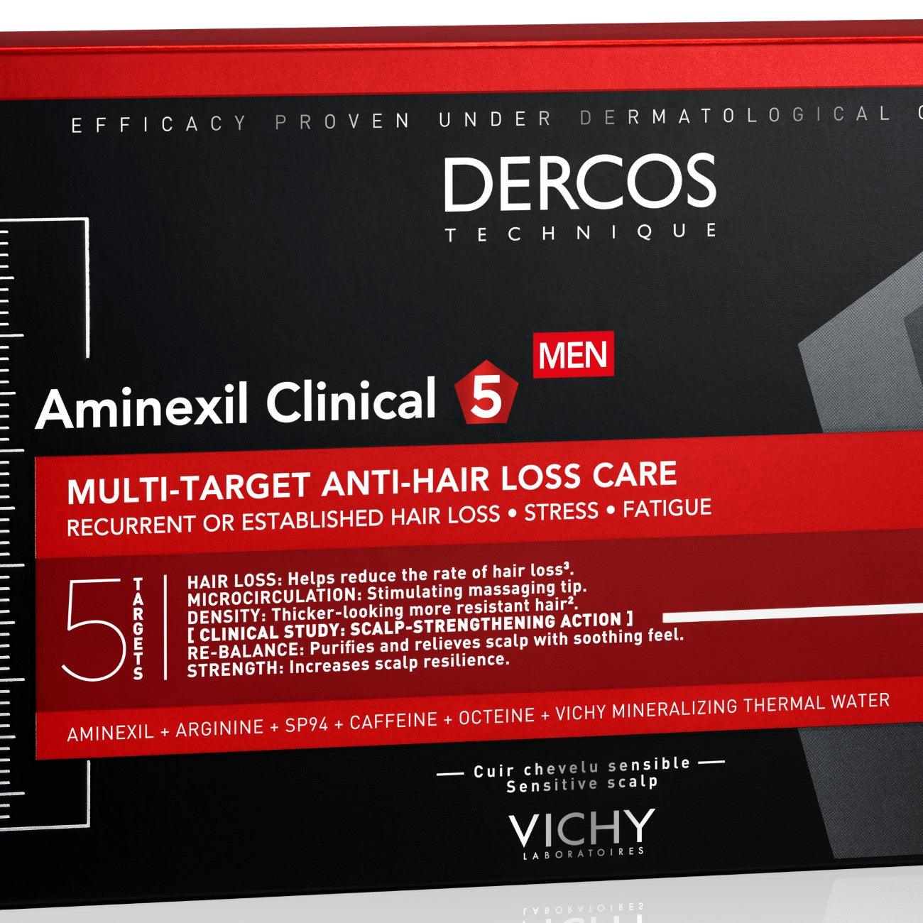 VICHY Dercos Aminexil clinical 5 Men 21 doses