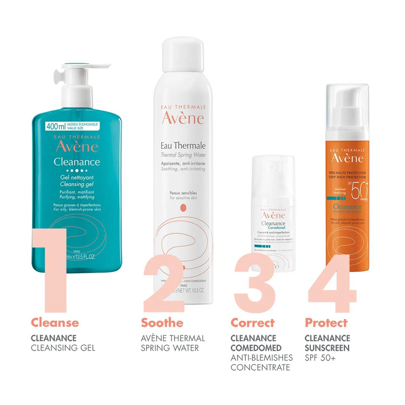 AVENE Cleanance Soap Free Cleansing Gel - Oily Blemish-Prone Skin