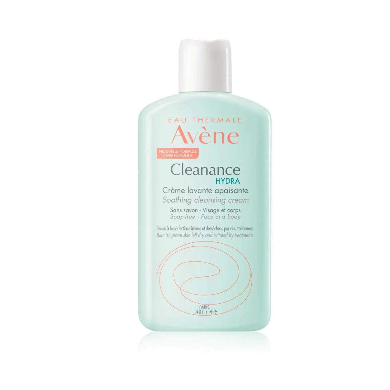 AVENE Cleanance Hydra Soothing Cleansing Cream - Blemish-Prone Skin Left Dry and Irritated by Treatments