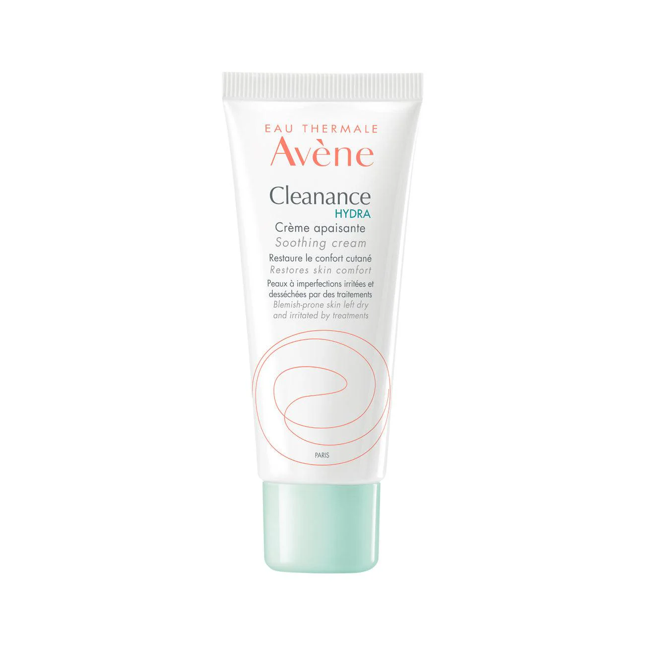 AVENE Cleanance Hydra Soothing Cream - Blemish-Prone Skin Left Dry and Irritated by Treatments
