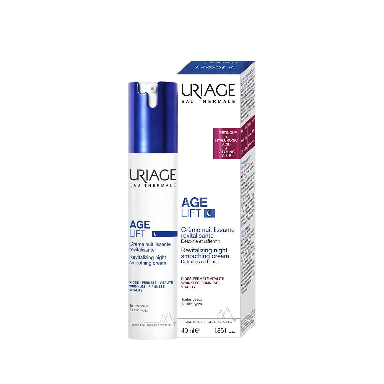 URIAGE Age Lift Revitalizing Night Smoothing Cream
