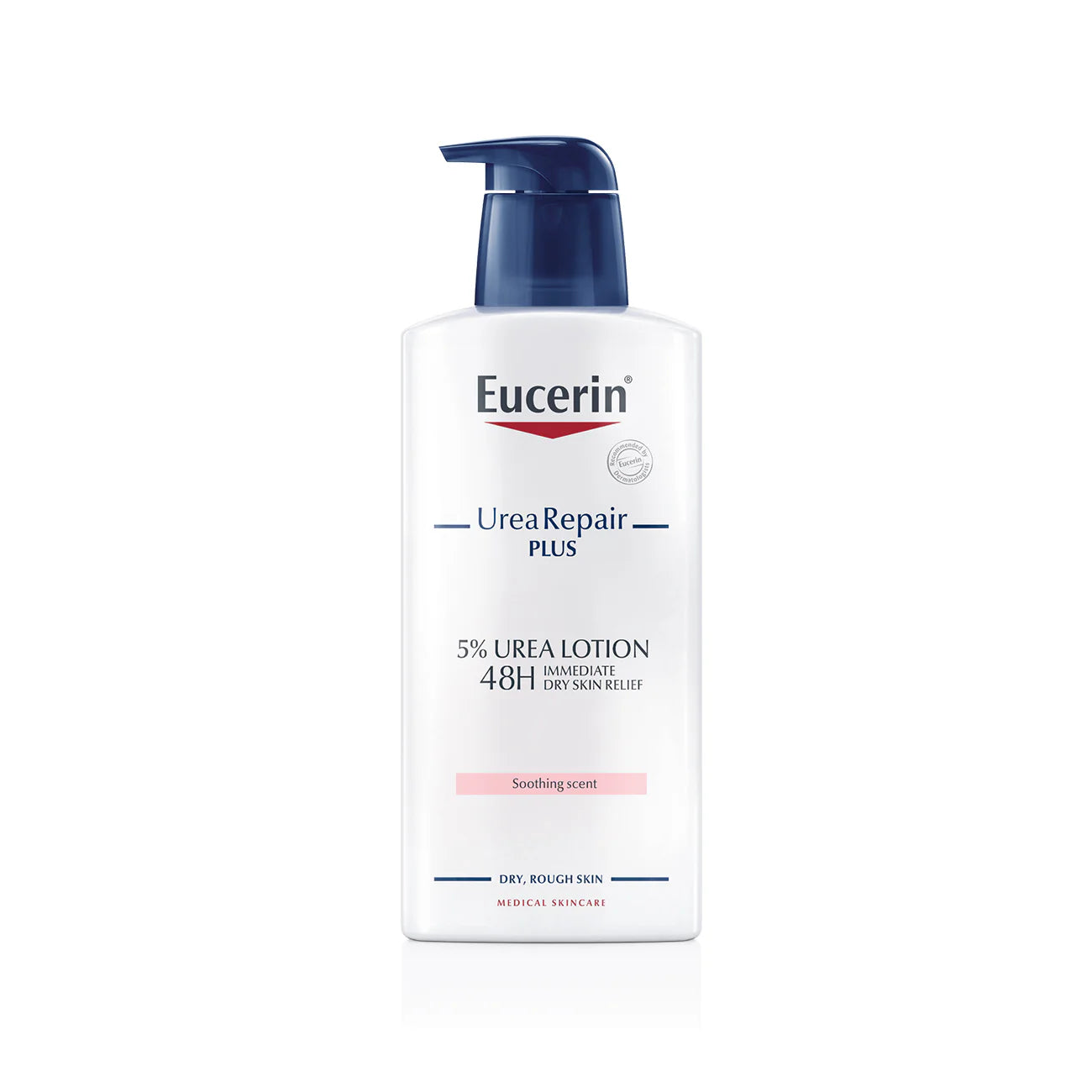 EUCERIN UreaRepair Plus 5% Urea Lotion 48h Immediate Dry Skin Relief – Soothing Scent