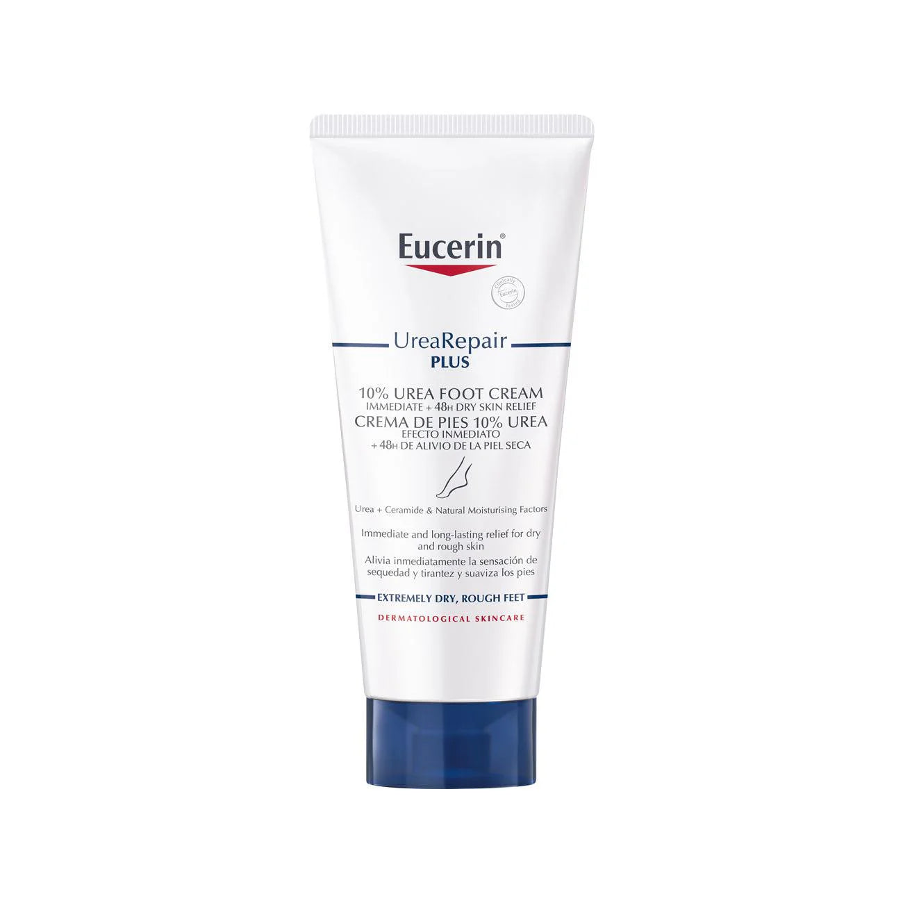 EUCERIN Urea Repair Plus 10% Urea Foot Cream - Extremely Dry Rough Feet