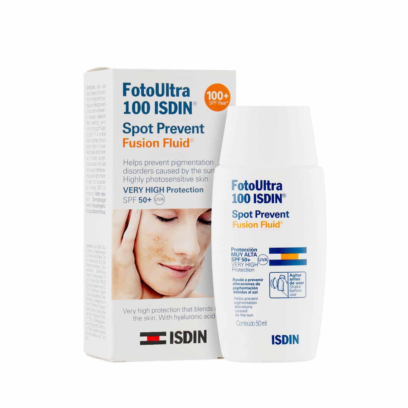 ISDIN FotoUltra 100 Spot Prevent Fusion Fluid SPF50+