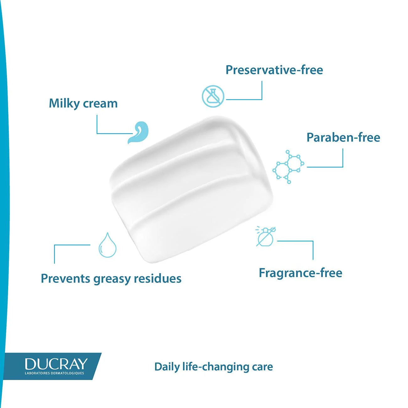 DUCRAY Keracnyl Repair Cream 48H of Hydration - Acne-Prone Skin Using Drying Treatments