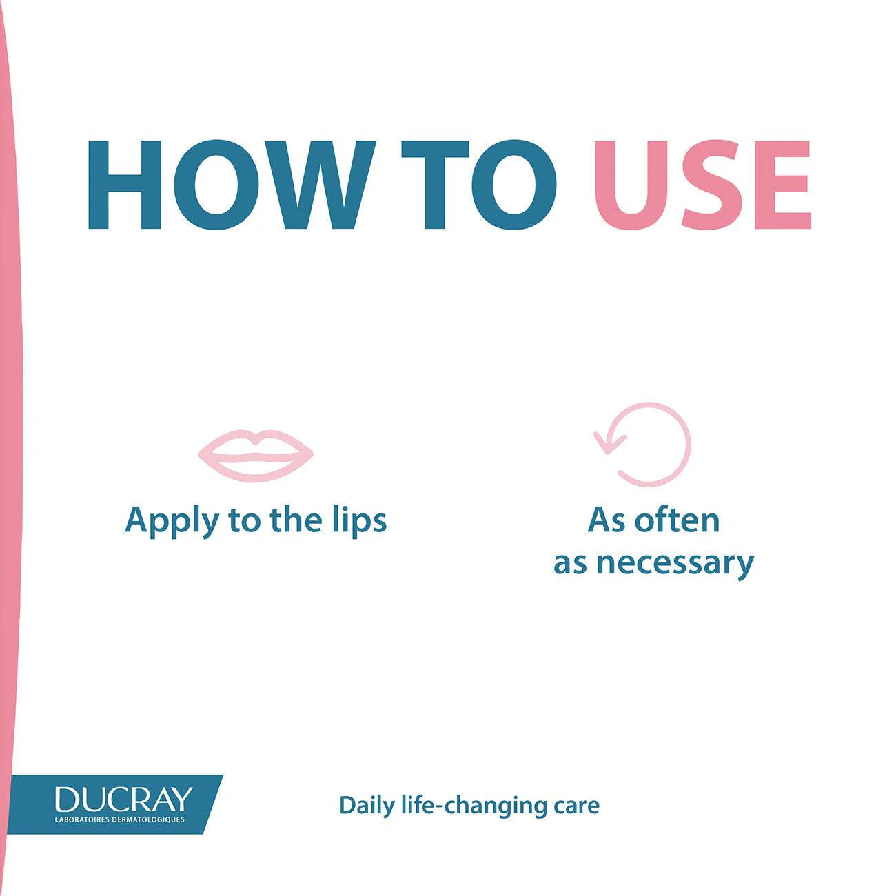 DUCRAY Ictyane Lip Balm - Chapped and Damaged Lips