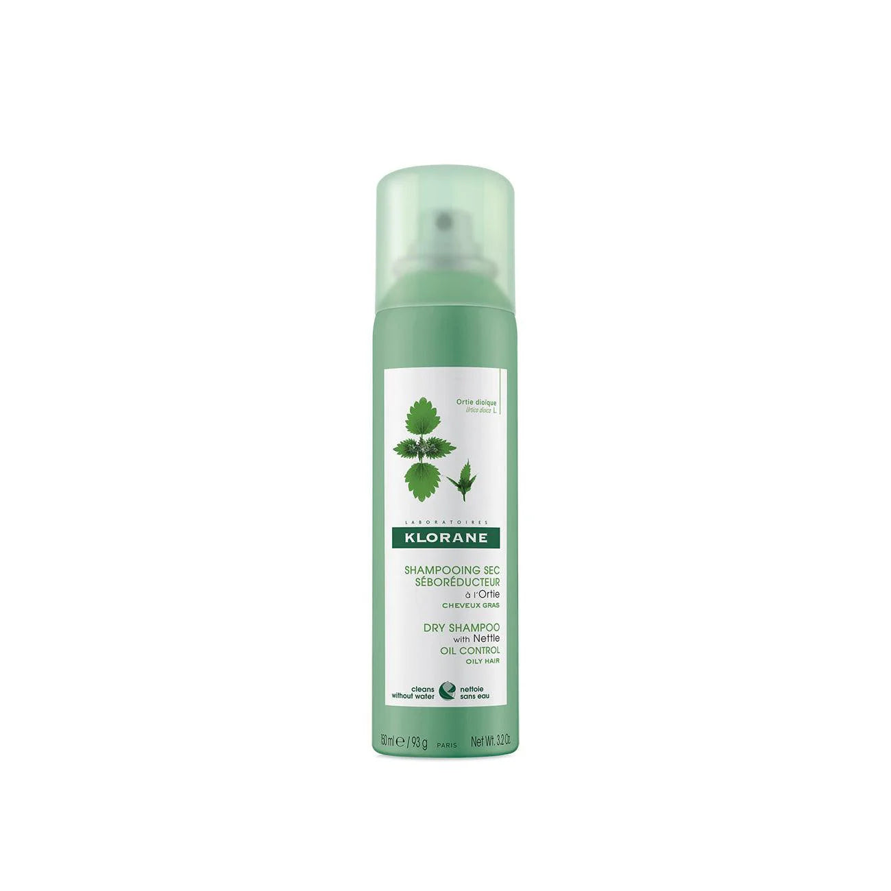 KLORANE Dry Shampoo with Nettle - For Oily Hair