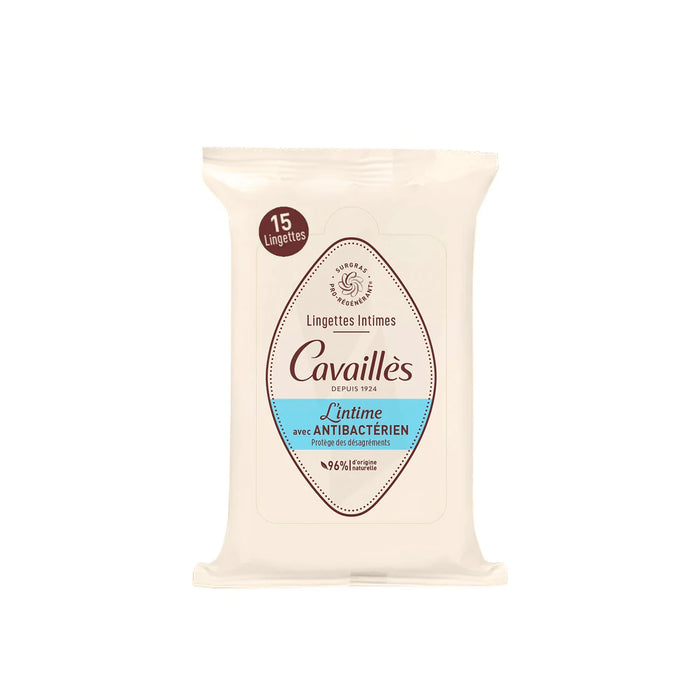 RC Intimate Wipes with Antibacterial Agent - Daily Use - 15 Wipes