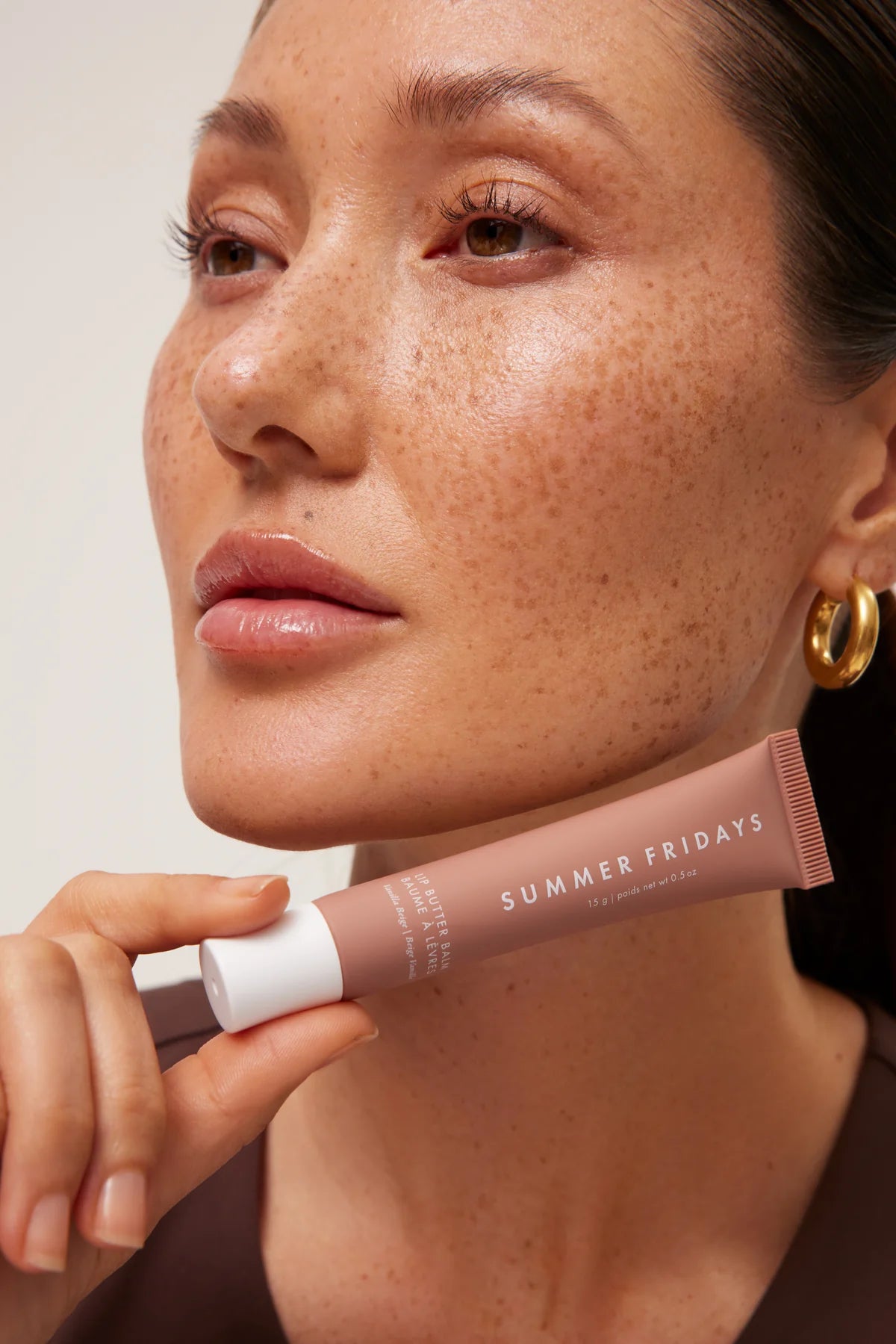 SUMMER FRIDAYS Lip Butter Balm for hydration & shine - Vanilla Beige