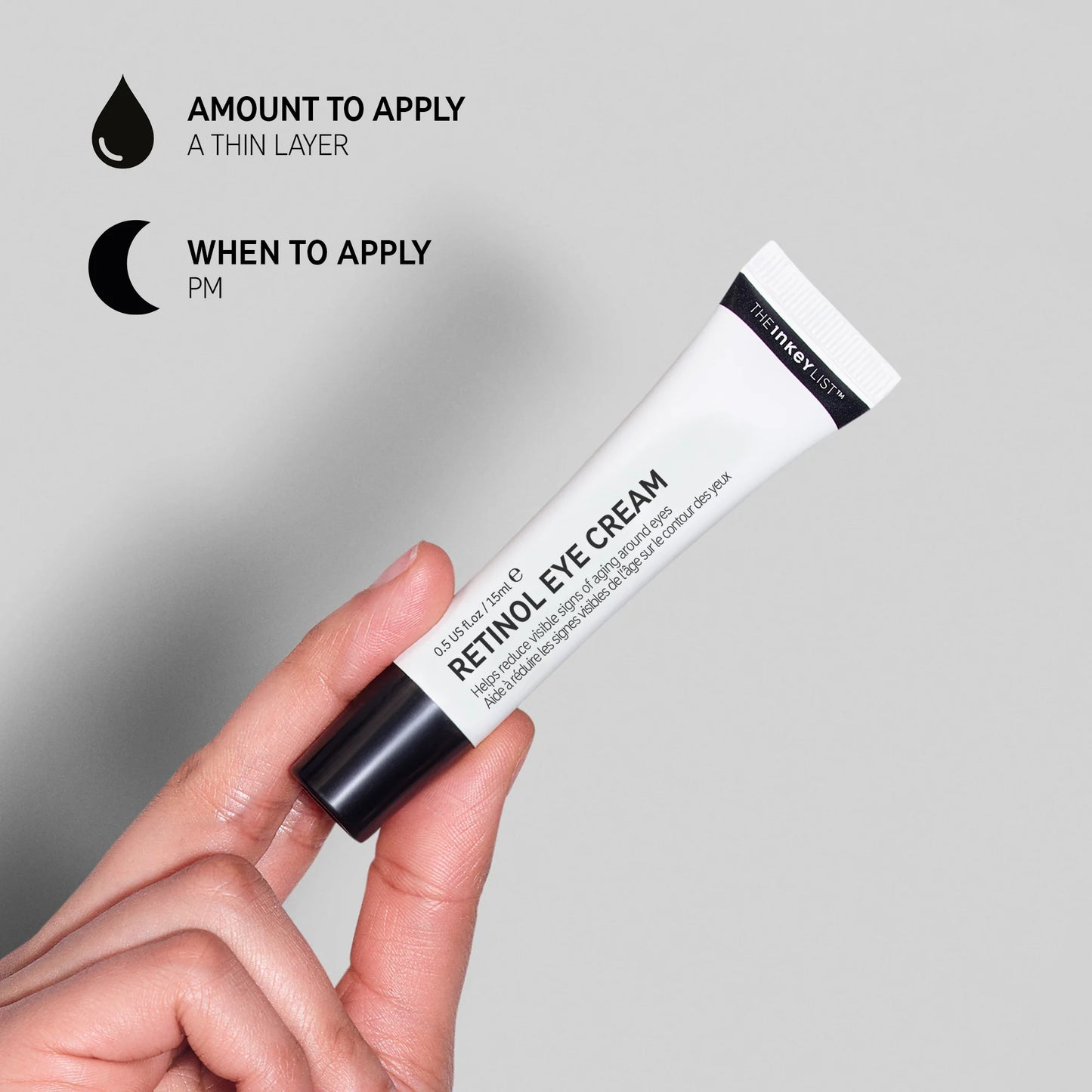 The Inkey List Retinol Eye Cream 15ml