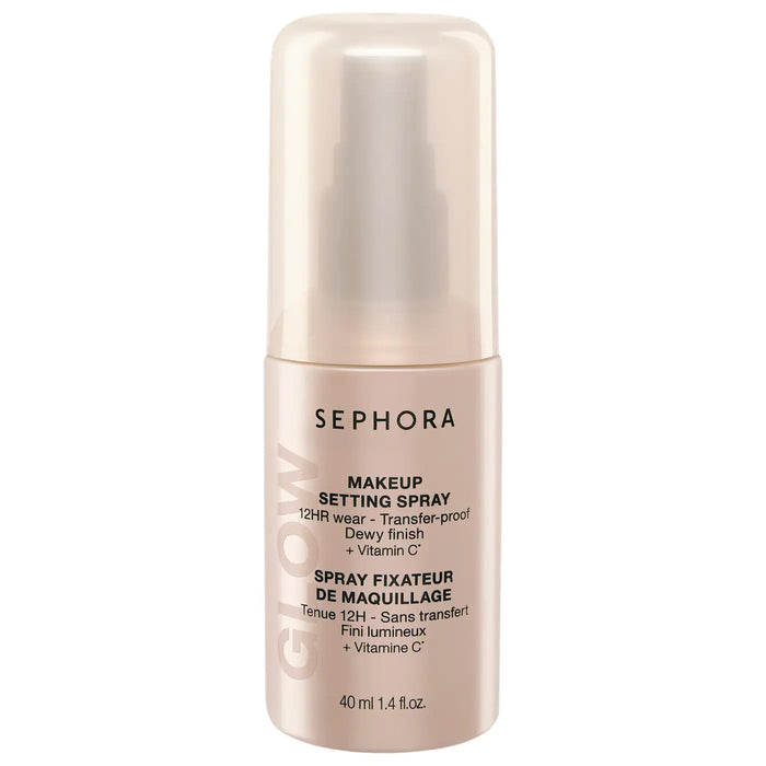 SEPHORA Mini Glow 12HR Wear Transferproof Makeup Setting Spray with Vitamin C