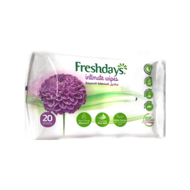 Freshdays intimate wipes