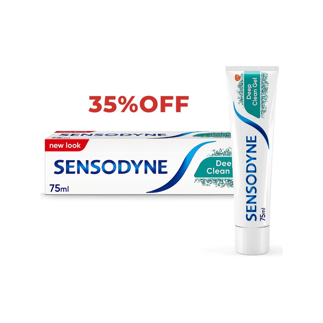 SENSODYNE Deep clean 35%OFF 75ML