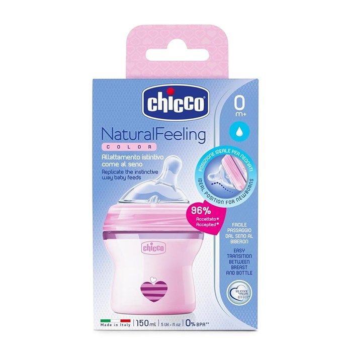 Chicco Natural feeling 0m+ 150ml