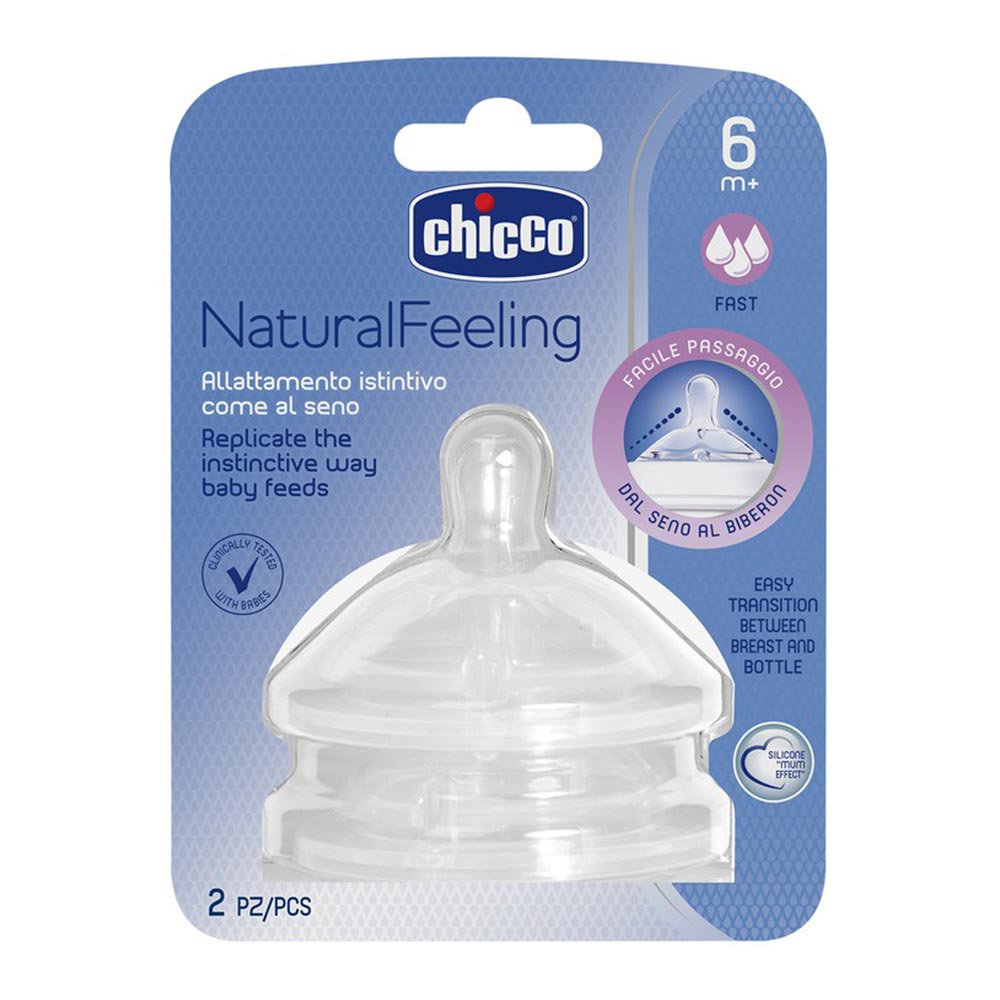 Chicco Nipple Natural feeling fast 6m+