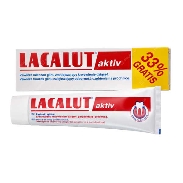 LACALUT Aktiv Toothpaste 100ml + 33%